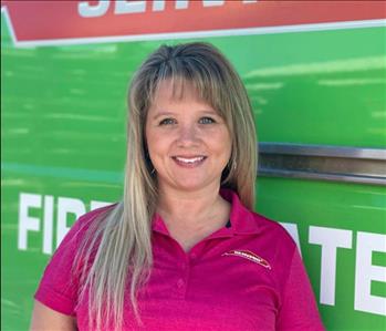 April Hughes, team member at SERVPRO of Lincoln & Warren Counties